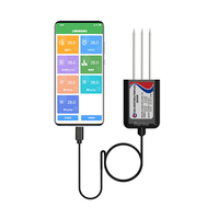 Équipement de test du sol Renke Smart 4 en 1, EC, PH, température, humidité, interface USB, capteur de sol pour l'agriculture de précision