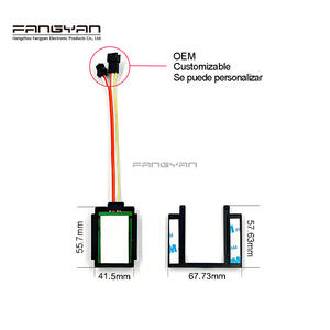 Commutateur intelligent <span class=keywords><strong>professionnel</strong></span> DC12V 60W LED lumière de bande simple/tricolore capteur tactile Invisible fonction de désembuage inductif unique - Product Image 4