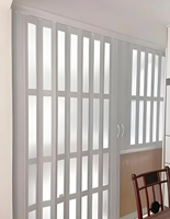 Porte pliante en PVC antivol et imperméable |   Cloison pliante silencieuse pour salle de bain, supermarché et maison, installation facile