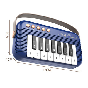 Vente en gros de mini-piano multifonctionnel à 15 touches, jouet musical éducatif, 8 gammes, pour enfants - Product Image 5