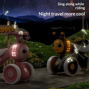 Juguete 2 en 1 con Diseño de Abeja: Caballito Balancín y Coche Deslizante, Bicicleta de Equilibrio para Niños de 2 a 7 Años - Product Image 2