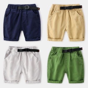 Importateur en gros de produits chinois en Inde, Delhi, shorts en coton pour garçons, style harem, kaki, en corduroy - Product Image 3