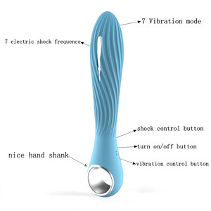 Mini Vibrador de Ondas de Choque Eléctrico Impermeable 2024, Punto G, 7 Velocidades, Sensor de Vibración, Juguete Sexual para Mujeres - Product Image 2