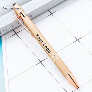ปากกาแต่งงานโลหะ OEM - ปากกาเคลือบไฟฟ้าพิมพ์ลายตามสั่งสำหรับโอกาสพิเศษ - Product Image 1