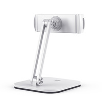 Support de tablette pliable en aluminium, support rotatif à 360 degrés, support de téléphone rotatif