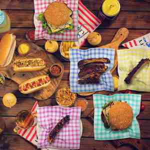 Papier kraft recyclable personnalisé, enduit de PE simple face, résistant à la graisse, pour l'emballage alimentaire (cookies et pain) avec impression de logo personnalisé - Product Image 4