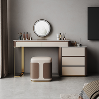 Meilleure vente style Coiffeuse et chaise Chambre à coucher Chaise de maquillage pour femmes
