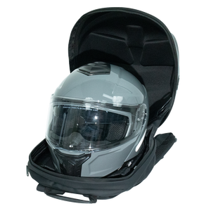 حقيبة ظهر للدراجات النارية بتصميم فارس مع أضواء LED وامضة، مقاومة للماء، بسحاب، تصميم هندسي، تحكم عبر تطبيق الهاتف، هيكل صلب ثلاثي الأبعاد مع إضاءة LED للدراجات - Product Image 4