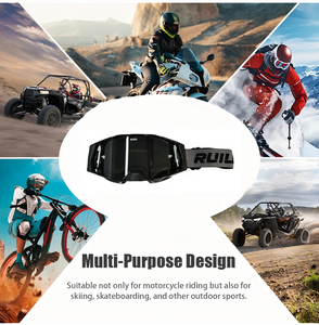 <span class=keywords><strong>Gafas</strong></span> de Motocross de Liberación Rápida con Lentes Intercambiables, Personalizadas <span class=keywords><strong>para</strong></span> MX, <span class=keywords><strong>Enduro</strong></span>, Dirt Bike, con Láminas Desprendibles - Product Image 6