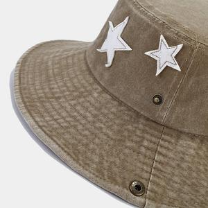 Chapeau de Cowboy rétro étoile femmes parasol crème solaire alpinisme chapeaux <span class=keywords><strong>Camping</strong></span> seau casquette extérieur Sombrero Mujer - Product Image 6