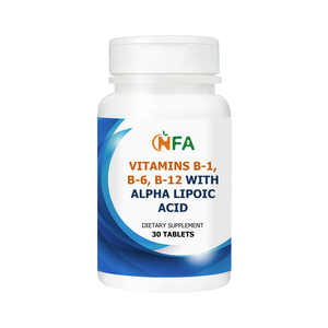 Comprimés de Vitamine B Complexe de Qualité Supérieure avec Acide Alpha-Lipoïque pour Soutenir un Métabolisme Sain et Améliorer l'Énergie – Comprimés Antioxydants - Product Image 1