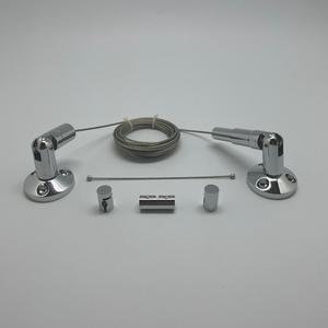 Kệ rượu Cáp nổi với cái nôi thủy tinh rõ ràng - Product Image 5