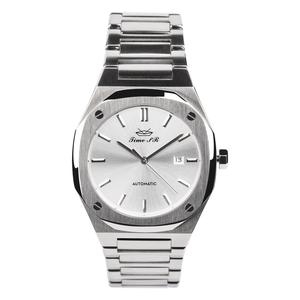 Reloj mecánico automático con esqueleto de lujo para hombre, cristal de zafiro, banda de acero inoxidable de 20mm, reloj de pulsera deportivo a la moda con - Product Image 3