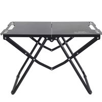 Table de camping tactique pliable d'extérieur, équipement de pique-nique portable, ensemble complet de mobilier d'extérieur