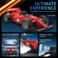 Voiture RC TY4 2.4G avec caméra et pulvérisateur, télécommande 4 canaux, portée 50m, jouet de course sportif en plastique pour enfants 8+, expédition immédiate, vente en gros
