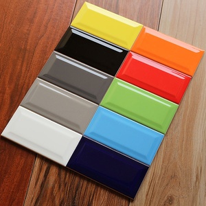 Bắc Âu tàu điện ngầm gạch nhà hàng nhà bếp tường 100x200 bánh mì gạch bevel gạch 75x150 vitrified gạch phòng khách - Product Image 2