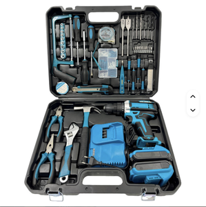 Juego <span class=keywords><strong>de</strong></span> <span class=keywords><strong>taladro</strong></span> eléctrico <span class=keywords><strong>de</strong></span> litio <span class=keywords><strong>de</strong></span> 21V con características integrales <span class=keywords><strong>Taladro</strong></span> <span class=keywords><strong>de</strong></span> <span class=keywords><strong>impacto</strong></span> <span class=keywords><strong>de</strong></span> dos velocidades y accesorios compatibles con OEM - Product Image 3