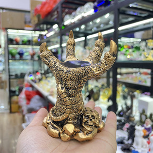 Support de Présentation en Résine Faite à la Main pour Boule de Cristal en Forme de Griffe de <span class=keywords><strong>Dragon</strong></span>, Socle de Figurine de Bureau, Ornements - Product Image 6