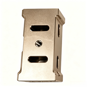บริการงานกลึง CNC อะลูมิเนียม 6061 T6 แบบกำหนดเองสำหรับ OEM พร้อมขายึดปรับตำแหน่งแบบมีร่อง  อุปกรณ์ปรับแต่งอัตโนมัติ - Product Image 1