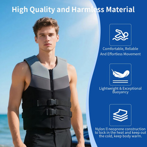 <span class=keywords><strong>Gilet</strong></span> de Sauvetage Personnalisé en Néoprène pour Adultes Hommes Femmes Sports Nautiques Bateau Pêche <span class=keywords><strong>Mer</strong></span> Wakeboard Rafting Fournisseur Mousse EPE PVC - Product Image 2