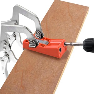 Nhựa xiên lỗ định vị khoan hướng dẫn từ lỗ Túi Jig kit đồ nội thất đấm định vị dụng cụ chế biến gỗ - Product Image 5