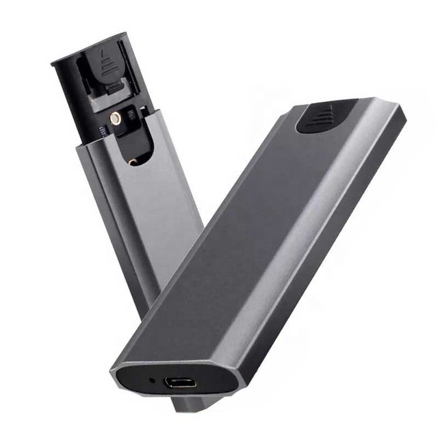 Tool Free M2 Ngff Ssd Enclosure Type C Usb3.1 Nvme Sata 2 in 1 M.2 Nvme Ssd External Portable Enclosure Case