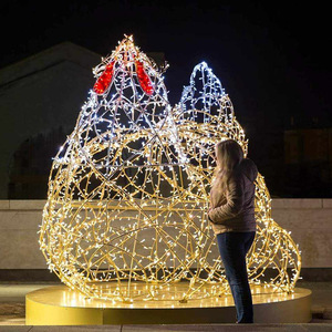 Festival Outdoor Decoration Waterproof String Rope <strong>Light</strong> Easter <strong>Eggs</strong> Led Motif <strong>Light</strong> for House Decoration - Product Image 1