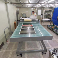 Pas cher prix grand format fayon smart table 1325 À Plat Applicateur Table de Travail à plat plastifieuse à plat machine à plastifier