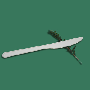 Vaisselle en bagasse de canne à sucre prête à <span class=keywords><strong>la</strong></span> vente au détail, ensembles de couverts jetables biodégradables en emballage en vrac pour les supermarchés - Product Image 6