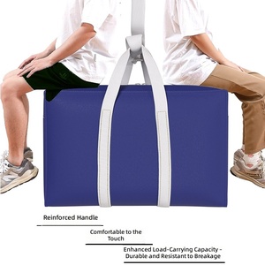 <span class=keywords><strong>Sac</strong></span> de voyage pliable grande capacité en non-tissé MKW3152, <span class=keywords><strong>sac</strong></span> de <span class=keywords><strong>rangement</strong></span> étanche pour déménagement et emballage, avec <span class=keywords><strong>sac</strong></span> à bagages léger - Product Image 5