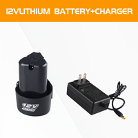 Batterie au lithium-ion 12V pour outils électriques, pack de remplacement pour perceuse sans fil, tournevis, clé à chocs