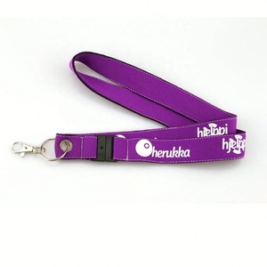 Tùy Chỉnh Mát Dây Buộc Thiết Kế Giá Rẻ Lụa Màn Hình In Ấn Phim Hoạt Hình Logo Cổ Satin Đôi Ly Khai Clip Dây Buộc - Product Image 6