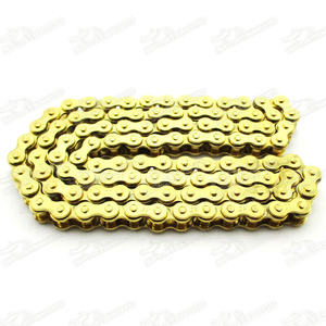 Chaîne d'entraînement en or à maillons 420x104 pour XR50 <span class=keywords><strong>CRF</strong></span> 50/70 SSR Pit Dirt Bike ATV 110 125cc - Product Image 6