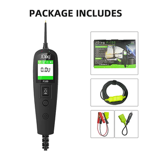 JDiag usine <span class=keywords><strong>prix</strong></span> de gros TopDiag P100 TFT affichage numérique tension puissance sonde <span class=keywords><strong>traceur</strong></span> 12V fuite court-circuit testeur - Product Image 6