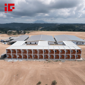 Prefabbricato a due piani appartamento della comunità uffici edifici modulari alloggiamento di emergenza casa <span class=keywords><strong>Mobile</strong></span> petrolio progetto di campo - Product Image 1