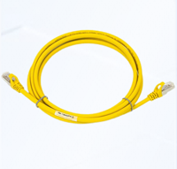 Câble de raccordement réseau CAT 6A blindé en aluminium avec connecteur plaqué or 10 Gbit/s 1000 MHz, personnalisé par l'usine Xunfa