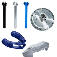 Services de forgeage sur mesure pour pièces de vélo, usinage CNC, finition anodisée pour potence et guidon de VTT, usine OEM E-briway ISO9001