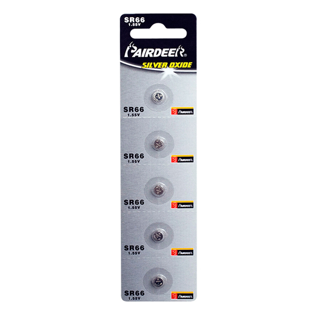 SR66 1.55V Silver Oxide Button Cell Battery
