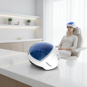 Kernel LLLT Cap Terapi Laser Medis 204pcs Laser Cap Helm Laser Terapi Cahaya Merah untuk Pertumbuhan Rambut - Product Image 1