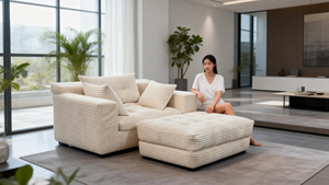 Ghế <span class=keywords><strong>sofa</strong></span> giường đơn, có thể tháo rời, giặt được, không cần lắp ráp, năm 2026, dùng cho phòng khách, phòng ngủ - Product Image 5