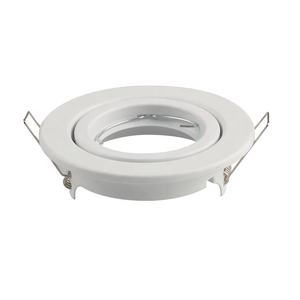 Foco de luz <span class=keywords><strong>led</strong></span> empotrado de acero, accesorio de luz de techo, redondo, Gu10, venta directa de fábrica, el mejor <span class=keywords><strong>precio</strong></span>, 2021 - Product Image 4