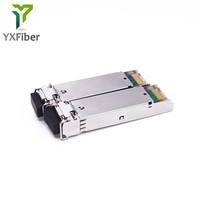 SFP 1.25G BIDI Fiber Optic Transceivers 1310nm/1490nm 40km LC SMF DFB PIN 0~-5dBm Industrial SFP Transceiver Manufacturers