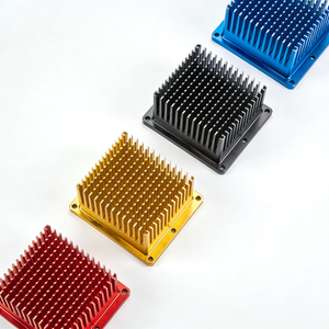 ฮีทซิงค์อะลูมิเนียมแบบครีบความหนาแน่นสูง ผลิตตามสั่งจากโรงงาน สำหรับอุปกรณ์อิเล็กทรอนิกส์อุตสาหกรรม ช่วยระบายความร้อนอย่างมีประสิทธิภาพ - Product Image 5