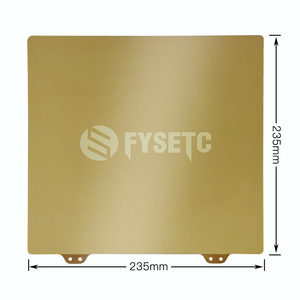 3D Imprimante JanusBPS Printemps En Acier Feuille de Chaleur Lit PEI Construire Plaque 235*235mm Pour Creality <span class=keywords><strong>ENDER</strong></span>-<span class=keywords><strong>3</strong></span> <span class=keywords><strong>Ender</strong></span>-3S <span class=keywords><strong>Ender</strong></span>-<span class=keywords><strong>3</strong></span> <span class=keywords><strong>Pro</strong></span>/<span class=keywords><strong>Ender</strong></span>-5 Te - Product Image 2