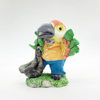 FH858521 Mini résine ornements de jardin Articles d'ameublement Micro paysage Miniature Simulation Figure Anime jouets hibou