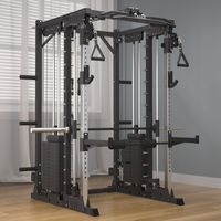 Support de Squat Multifonctionnel Unisexe pour Entraînement en Salle à Domicile – Cage de Musculation en Acier Personnalisable – Vente Flash