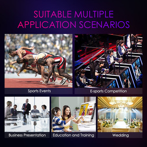 FEELWORLD LIVEPRO L1 V1 Mixeur vidéo HDMI 4K professionnel, commutateur OEM, production multi-caméras, streaming USB3.0, logo personnalisé - Product Image 5