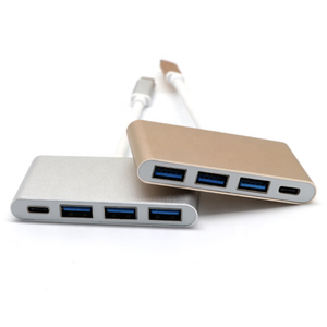 Meilleure vente personnalisation d'usine <span class=keywords><strong>4</strong></span> en 1 <span class=keywords><strong>USB</strong></span> C vers USB3.0 PD Station d'accueil <span class=keywords><strong>Hub</strong></span> <span class=keywords><strong>USB</strong></span> <span class=keywords><strong>4</strong></span> ports Type C Adaptateur <span class=keywords><strong>Hub</strong></span> <span class=keywords><strong>USB</strong></span> - Product Image 4