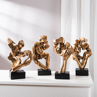 Kreative Cartoon-Skulptur, Niedliche Geburtstags- und Valentinstagsgeschenke, Desktop-Kunstharz-Dekoration