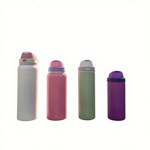 Cross-border New-style Double-handle Bouncy Vacuum <b>Insulated</b> 304 Stainless Steel Thermos <b>Mug</b> 12 Hours Thermal Portable - Product Image 1